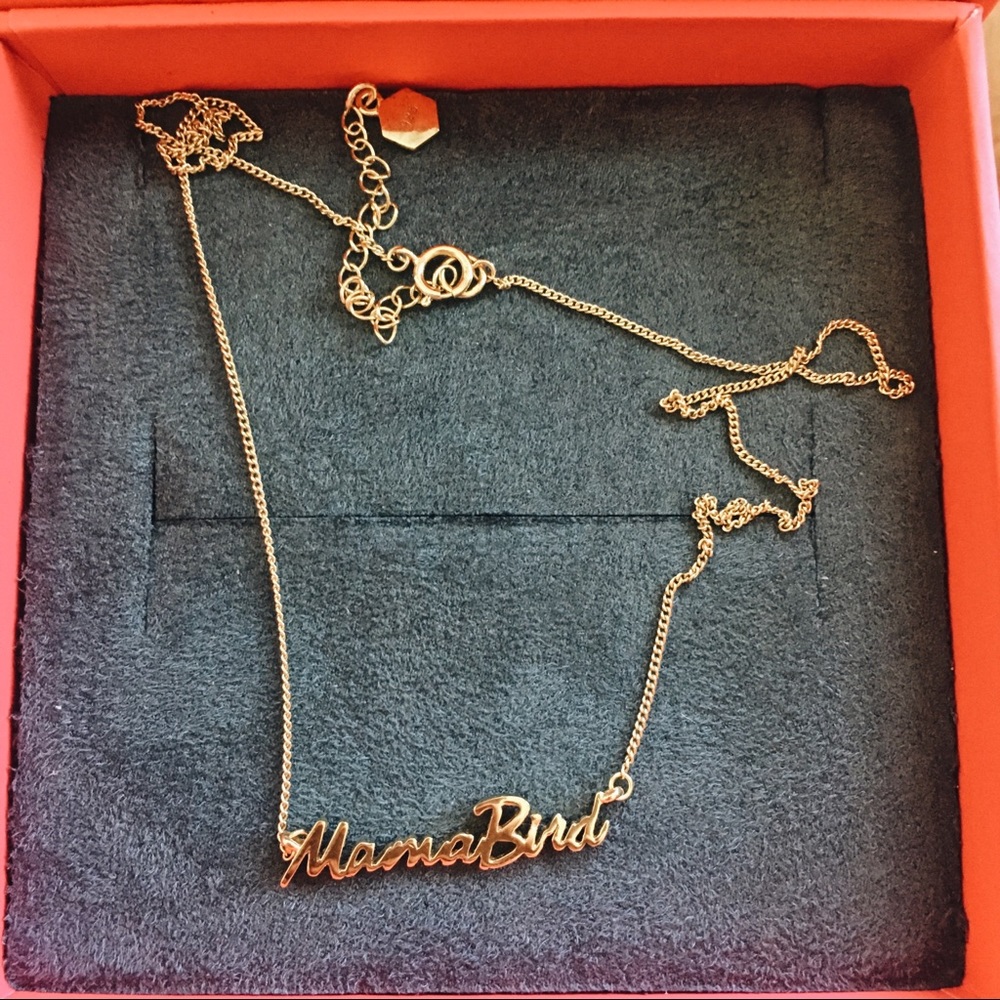 Mama bird Necklace
